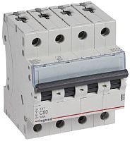 Выключатель автоматический Legrand TX3 6000 4п 50А C 10кА картинка